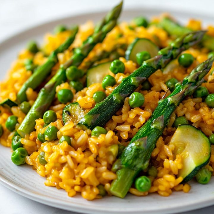 Spring Vegetable Paella