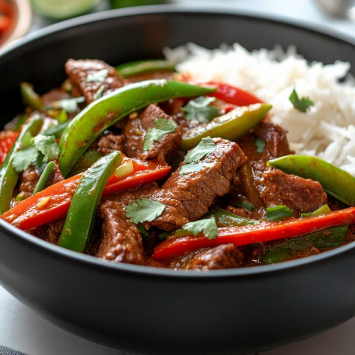 Crockpot Thai Coconut Beef