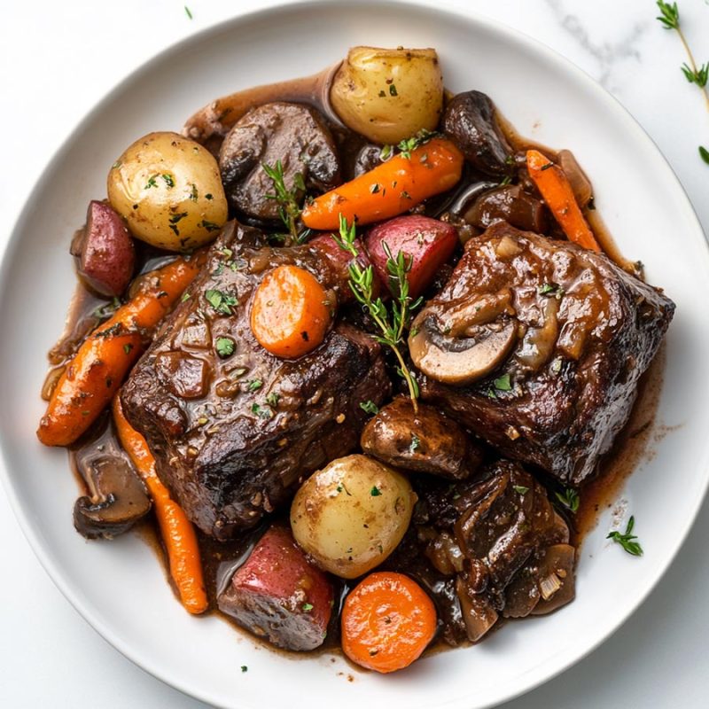 Spring Short Rib Recipe Short Ribs with Spring Vegetables - Yeyfood.com: Recipes, cooking tips ...