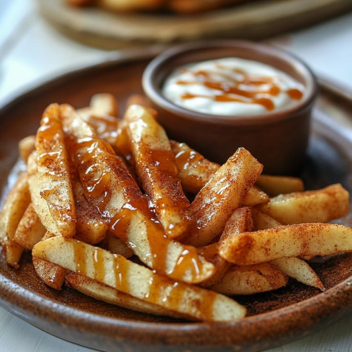 Sweet & Crunchy Apple Wedge Fries