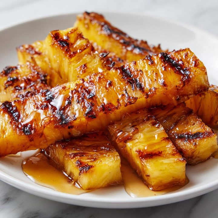 Brown Sugar Grilled Pineapple