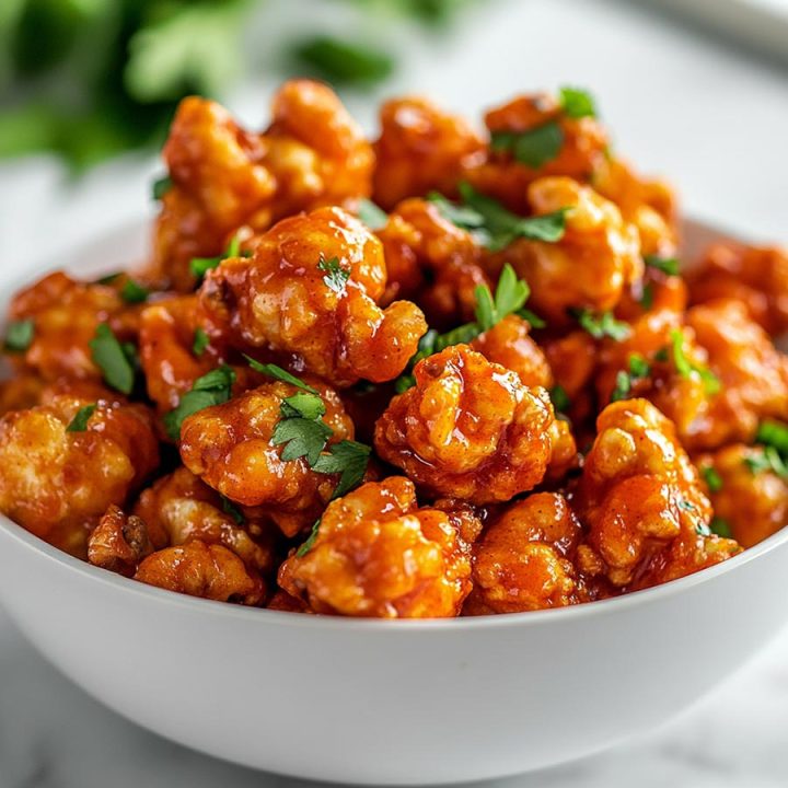 Buffalo Popcorn Chicken
