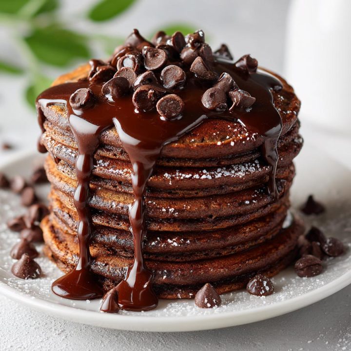 Easy Chocolate Pancakes