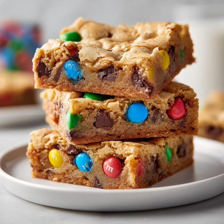 M&M Cookie Bars