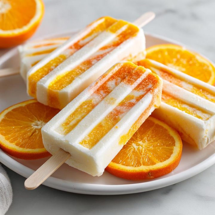 Easy Orange Creamsicles