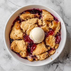 Peanut Butter & Jelly Cobbler - Yeyfood.com: Recipes, cooking tips, and