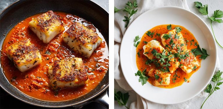Grilled Cod with Romesco Sauce - Yeyfood.com: Recipes, cooking tips ...