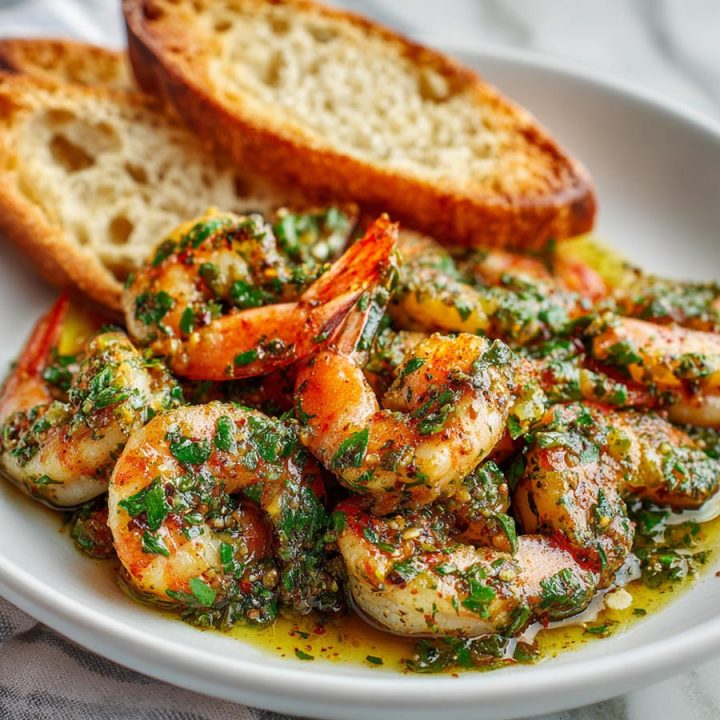 One-Pan Chimichurri Shrimp