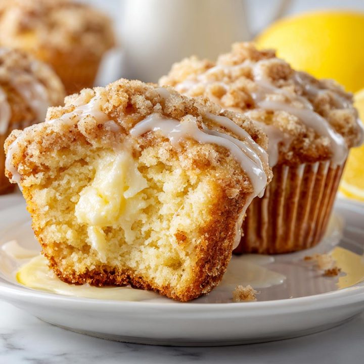 Lemon Cream Cheese Muffins
