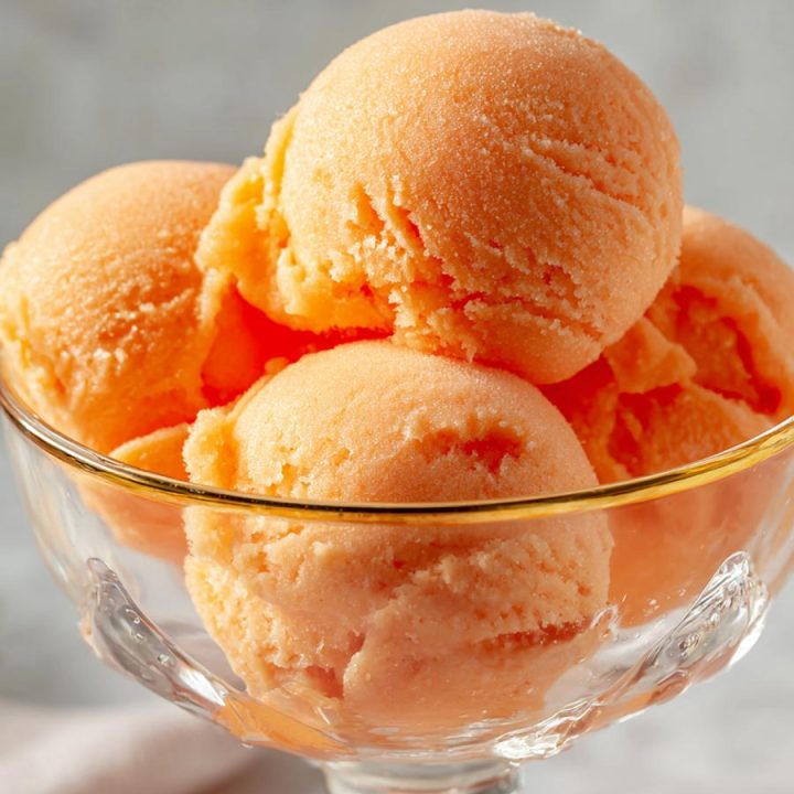 Perfect Peach Sorbet