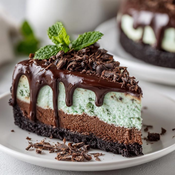 Mint Chocolate Cheesecake