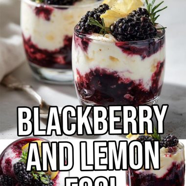 Blackberry and Lemon Fool