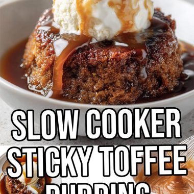 Slow Cooker Sticky Toffee Pudding