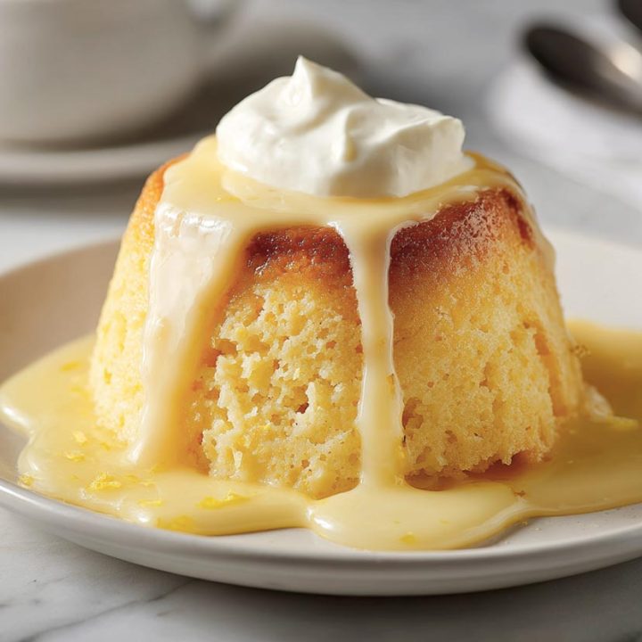 Microwave Lemon Pudding