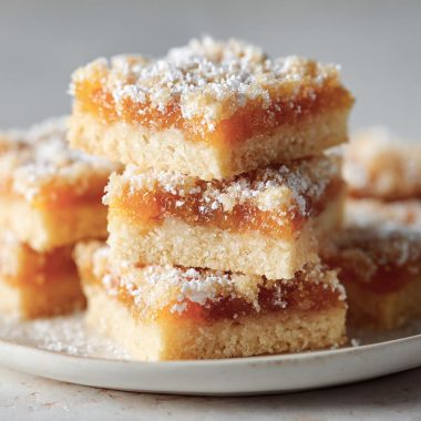 Easy Apricot Shortbread