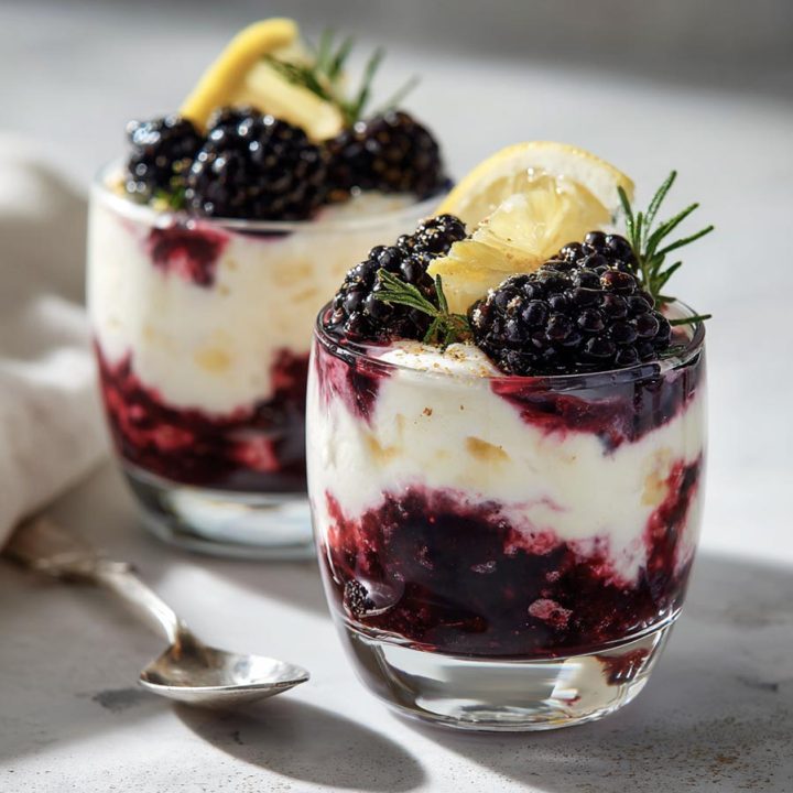 Blackberry and Lemon Fool