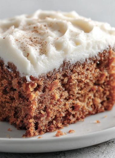Old Fashioned Spice Cake with Cream Cheese Frosting