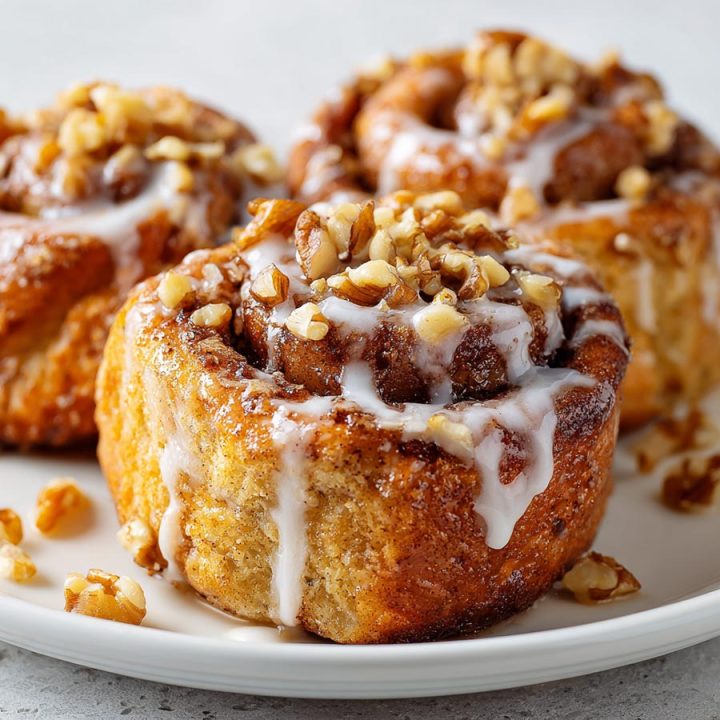 Banana Bread Cinnamon Rolls