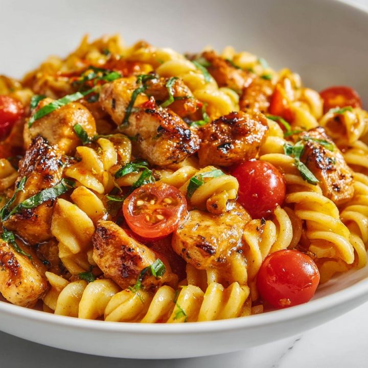 Simple Honey Pepper Chicken Pasta