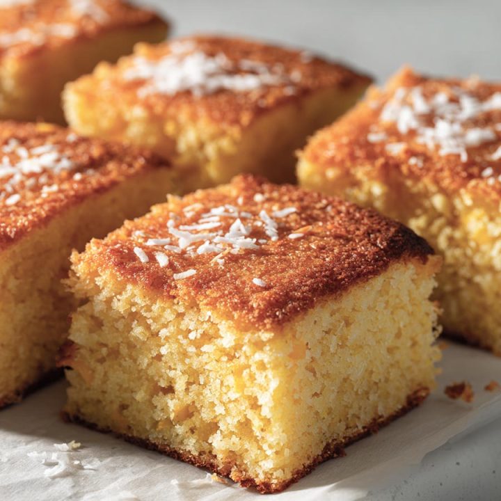 coconut and mango sponge