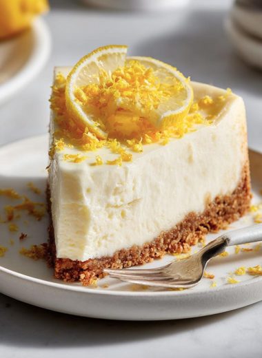 Super Simple Lemon Cheesecake