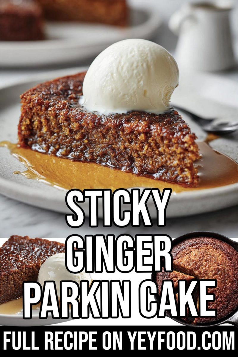 Sticky Gerkin Sticky Ginger Skillet Parkin - Yeyfood.com: Recipes, cooking tips, and ...