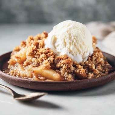 Easy Apple Crumble