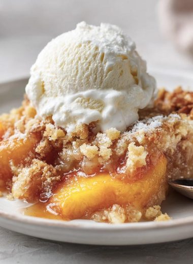 Peach Cobbler Dump Cake