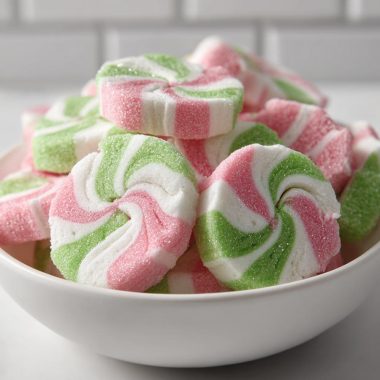 Homemade Pinwheel Mints