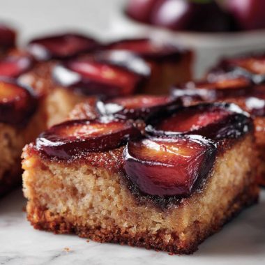 Super Simple Plum Cake