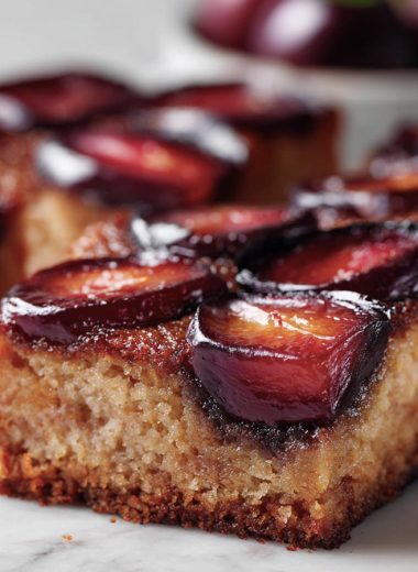 Super Simple Plum Cake
