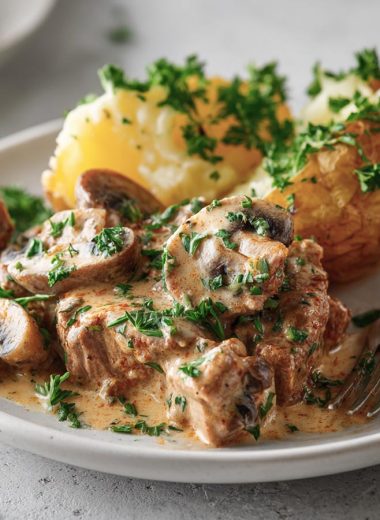 Simplest Ever Pork Stroganoff