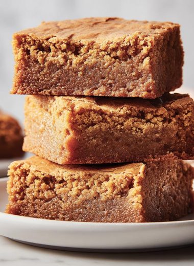 Brown Butter Pumpkin Blondies