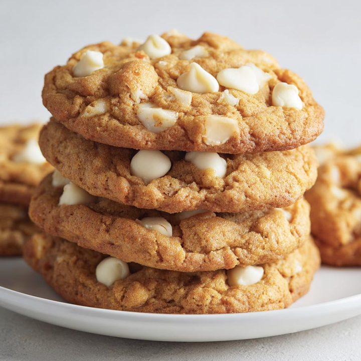 Pumpkin White Chocolate Chip Cookies