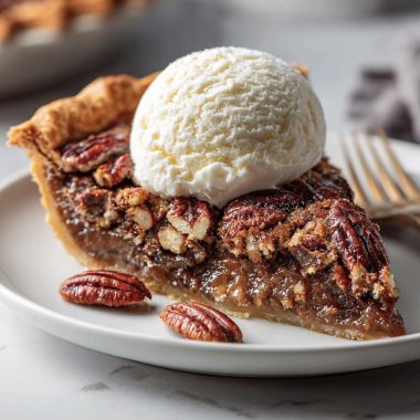 Salted Caramel Pecan Pie