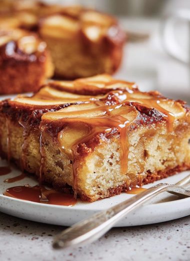 Spiced Toffee Apple Cake