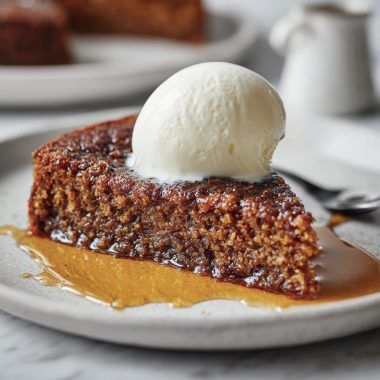 Sticky Ginger Skillet Parkin