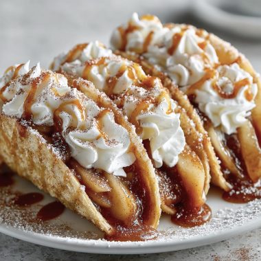 Apple Pie Tacos