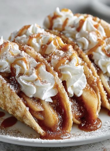 Apple Pie Tacos
