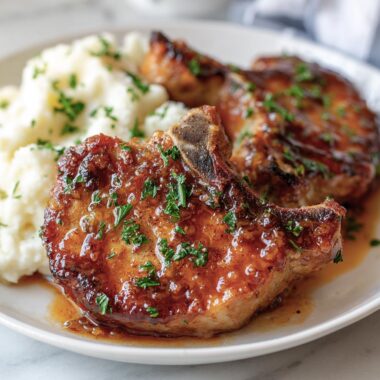 Brown Sugar Garlic Pork Chops