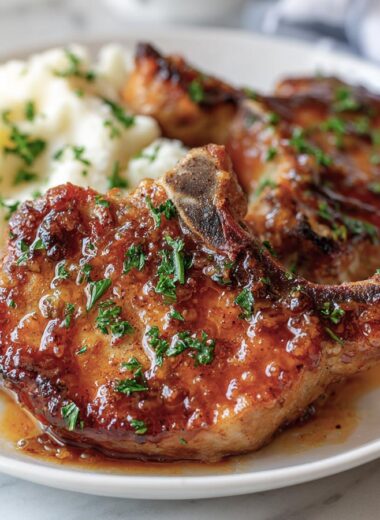 Brown Sugar Garlic Pork Chops