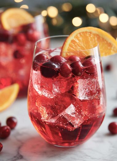 Cranberry Aperol Spritz