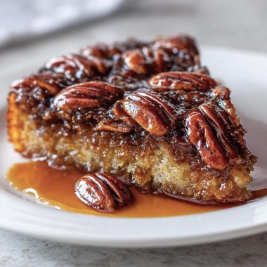 Pecan Upside Down Cake