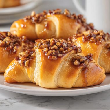 Pecan Pie Crescent Rolls