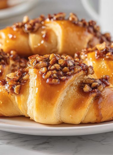 Pecan Pie Crescent Rolls