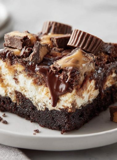 Reese's Earthquake Cake