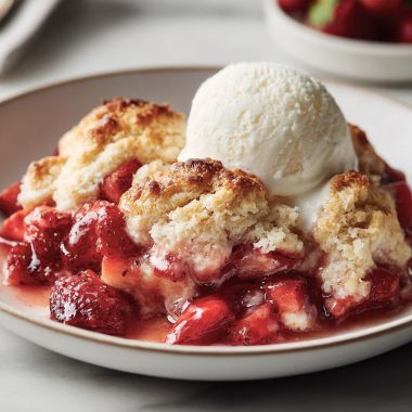 Comforting Strawberry Casserole