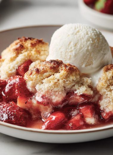 Comforting Strawberry Casserole