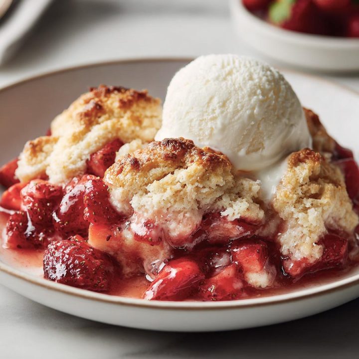 Comforting Strawberry Casserole