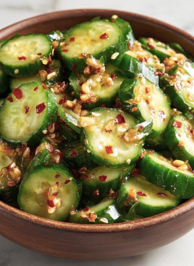 Zesty Quick Spicy Asian Cucumber Salad